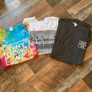 Why Don’t We T-shirt 3 pack